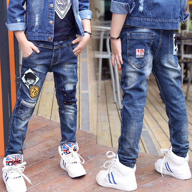 Jeans Garçon Automne et Hiver Nouveauté Velours Une pièce