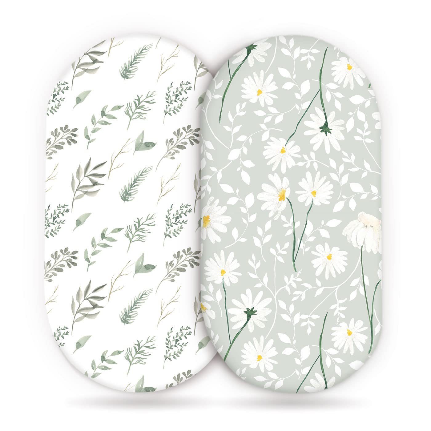 Baby Cradle Fitted Sheet Elastic Printing Baby Caring Table Changing Cover