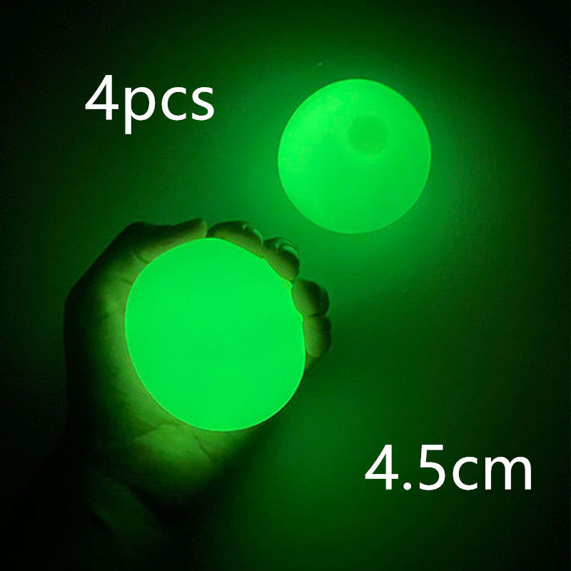 Decompression toy sticky wall ball