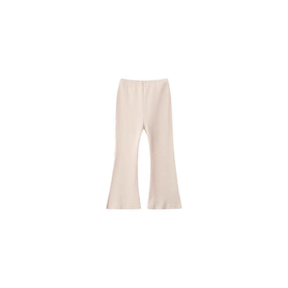 Legging uni polyvalent, décontracté et élégant pour petites filles