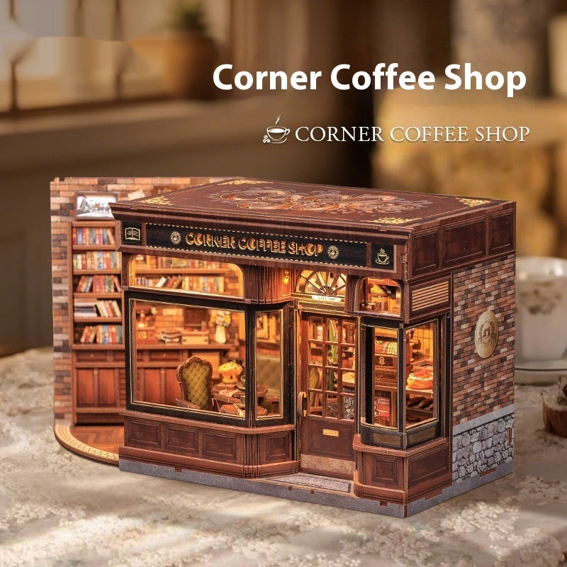 Miniature Scene Model DIY Assembled Handmade 3D Cottage Toy