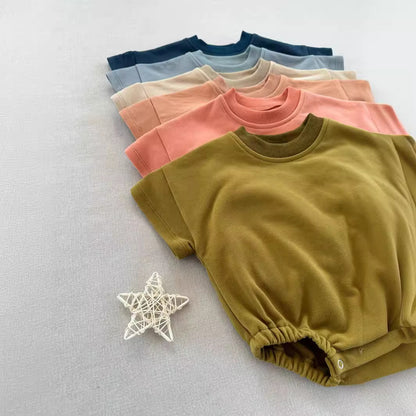 New Korean Style Ins Infant Rompers Spring And Autumn Clothing