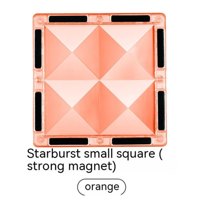 Color Window Asterism Magnetic Building Blocks Assembly