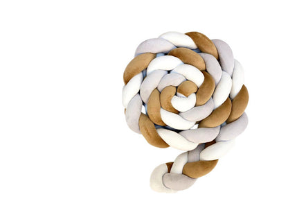Knotted Long Pillow Three-strand Twist Spandex Bed Fence Baby