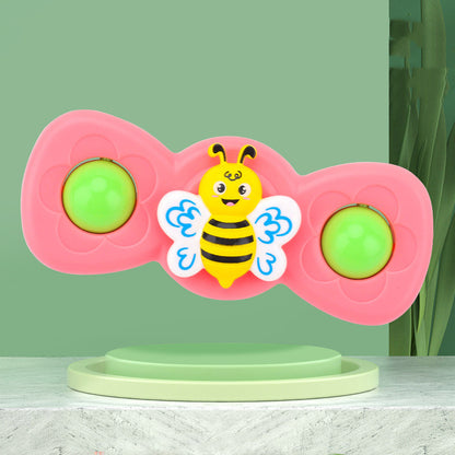 Baby Playing In Water And Bathing Fingertip Spinning Top Toy
