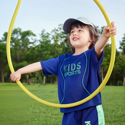 Children Short-sleeved Uniform Sportswear Set