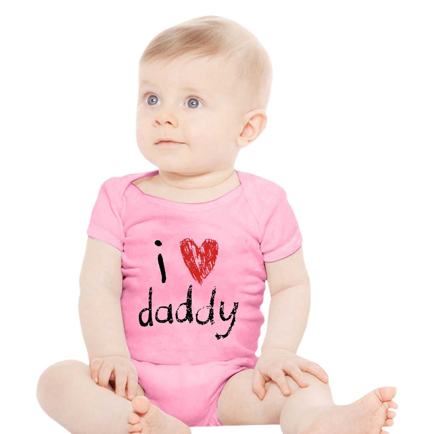 English Letter Printed Cotton Baby Romper