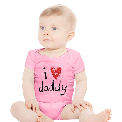 English Letter Printed Cotton Baby Romper
