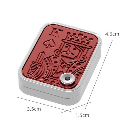 Card Gyro Cat Push Card Children Decompression Toy Card Gyro