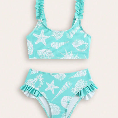 Cute Cartoon Swimsuit For Little Girls And Babies