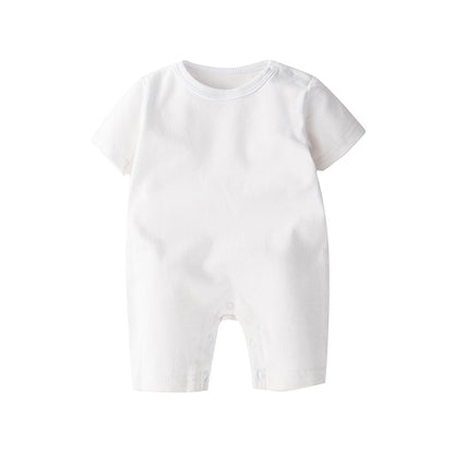 Baby And Infant Cotton Short-sleeve Shirt