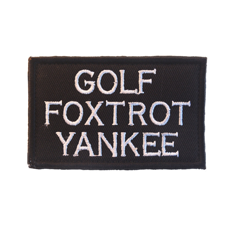 3D embroidery patch tactical military patch sticker