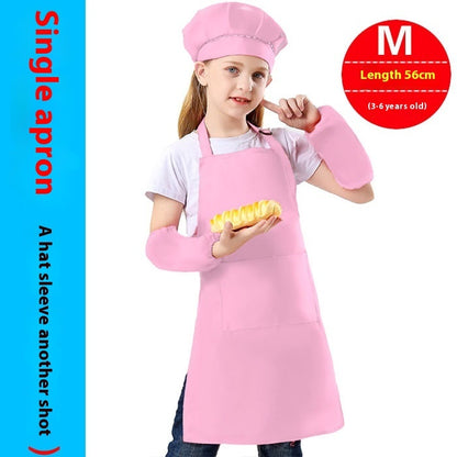 Children's Kindergarten Painting Chef Apron