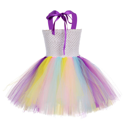 Angel Wings Dress Princess Performance Costume