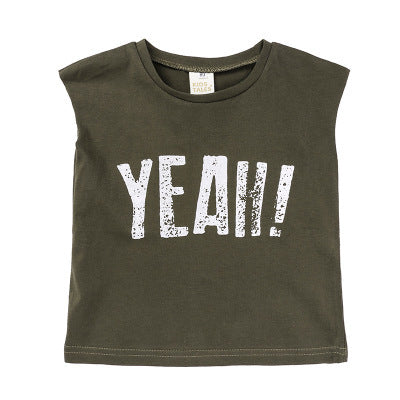 T-shirt sans manches pour enfant