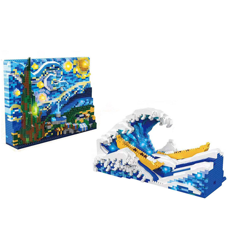 Micro-particle Assembling Creative Building Blocks Toy