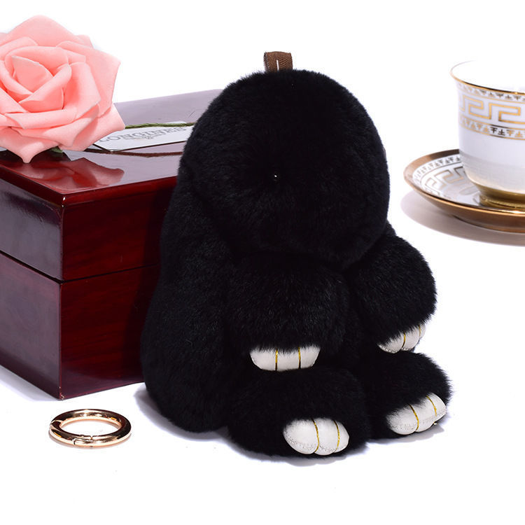 Fashionable Cotton Cute Rabbit Keychain Pendant