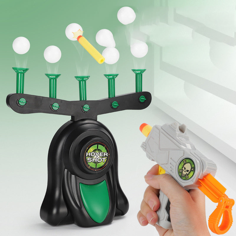 Suspended ball soft bullet gun shooting practice dart target