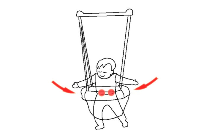 Équipement de fitness de rebond pour cadre de fitness pour enfants