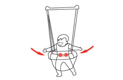 Équipement de fitness de rebond pour cadre de fitness pour enfants