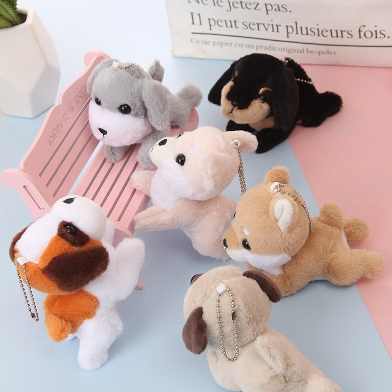Simulation Puppy Plush Toy Pendant Children's Gift