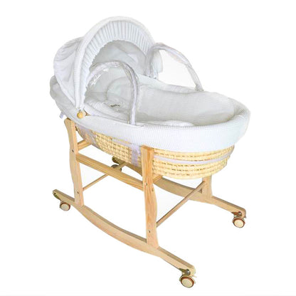 Moïse portable pour bébé en feuilles de maïs