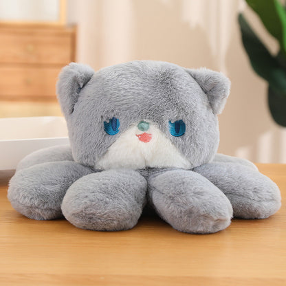 Jellyfish Cat Doll Cute Octopus Kitten Plush Toy