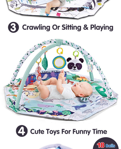 Baby Ocean Ball Fence Fitness Frame