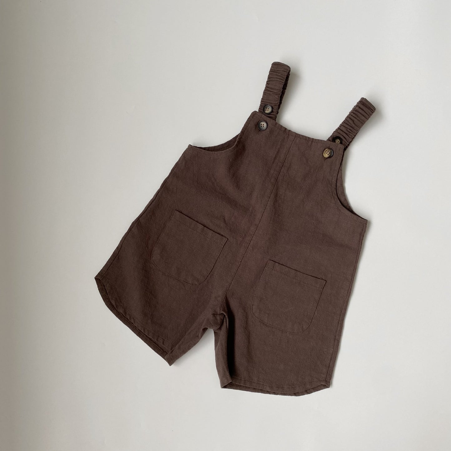 Boys And Girls Retro Artistic Suspender Pants