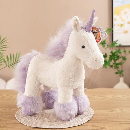 Nouvelle lampe simulée en tissu de coton Peluche