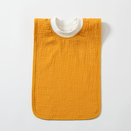 Bavette-serviette pour enfants grand format anti-taches