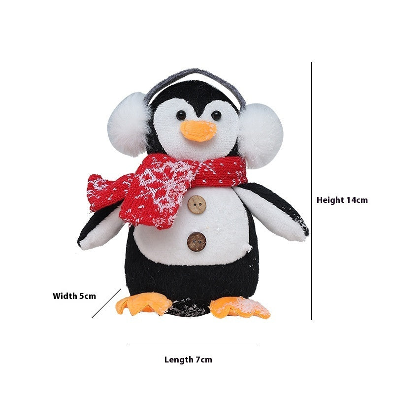 New Christmas Decorations Penguin Little Doll