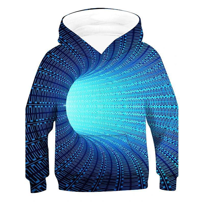 3d Visual Deception Digital Printing Children's Sweater