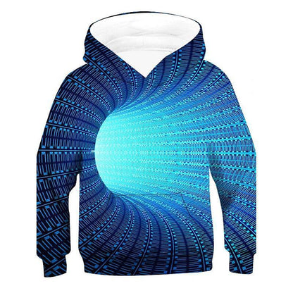 3d Visual Deception Digital Printing Children's Sweater