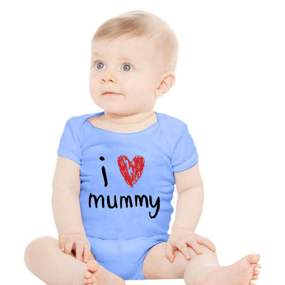 English Letter Printed Cotton Baby Romper