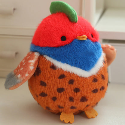 Pendentif perroquet en peluche de dessin animé pour sacs et porte-clés pour filles