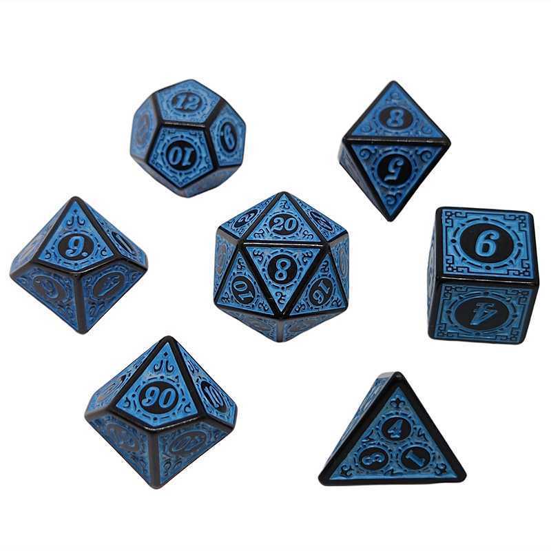Pattern Multi-faceted Digital Dice Running Group Board Game Accessories Props