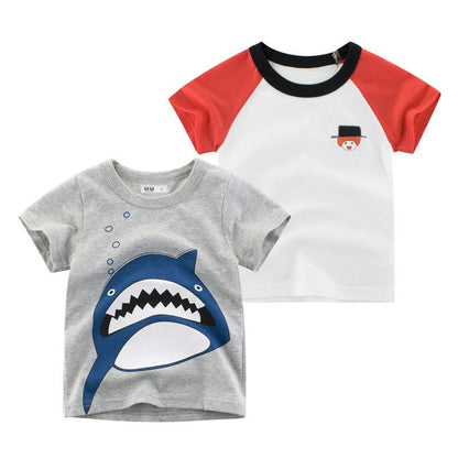 Camiseta de manga corta para niños