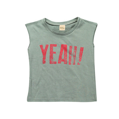 T-shirt sans manches pour enfant