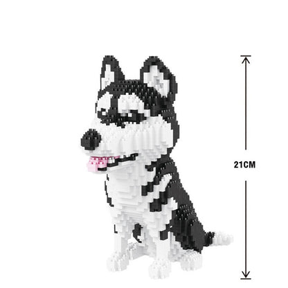 Pet dog small particle block