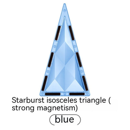 Color Window Asterism Magnetic Building Blocks Assembly