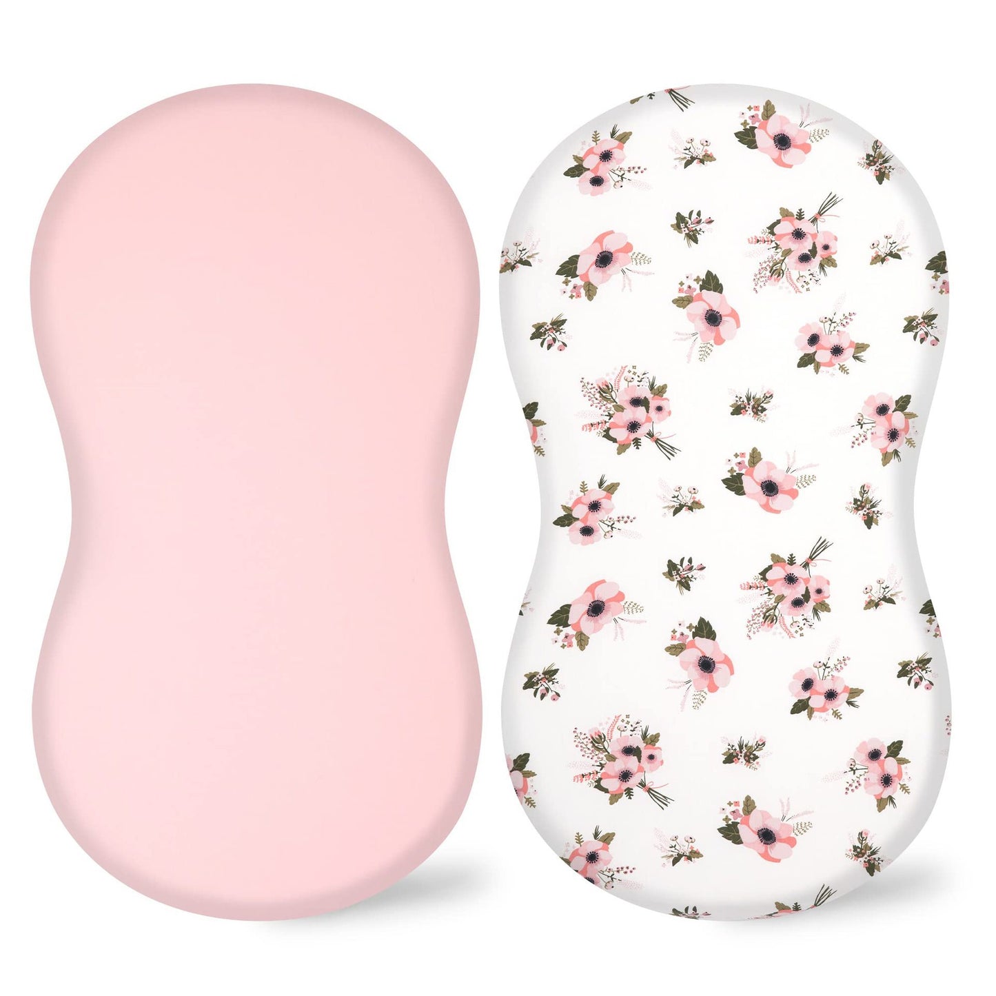 Baby Cradle Fitted Sheet Elastic Printing Baby Caring Table Changing Cover