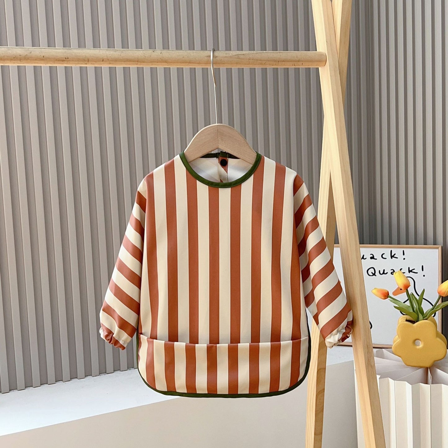 New Children's Waterproof Inside-out Wear Anti-dirty Overclothes