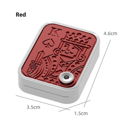 Card Gyro Cat Push Card Children Decompression Toy Card Gyro