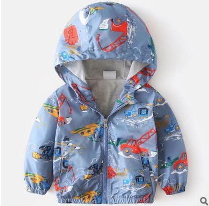 Veste décontractée à capuche pour garçon