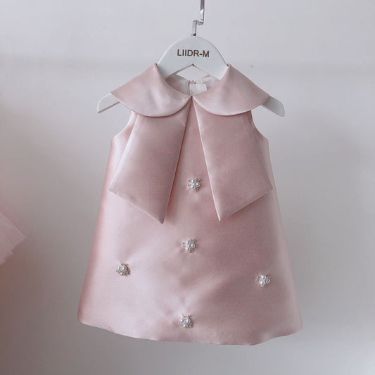 Girls Fashion Personality Bow Princess Skirt