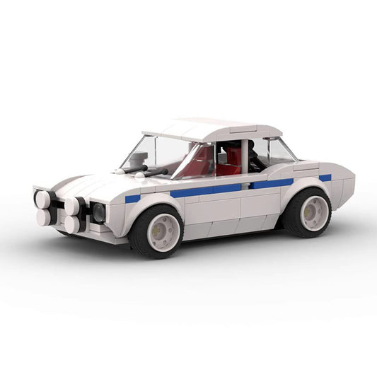 Sports Car Suit Educational Building Blocks Toy