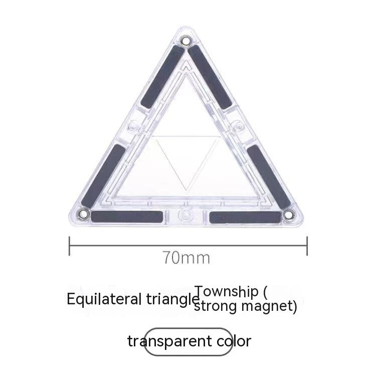 Color Window Asterism Magnetic Building Blocks Assembly