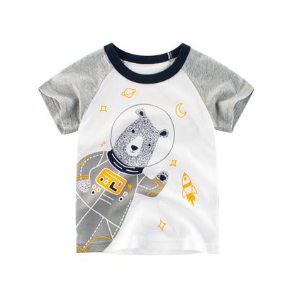 T-shirt de dessin animé pour enfants