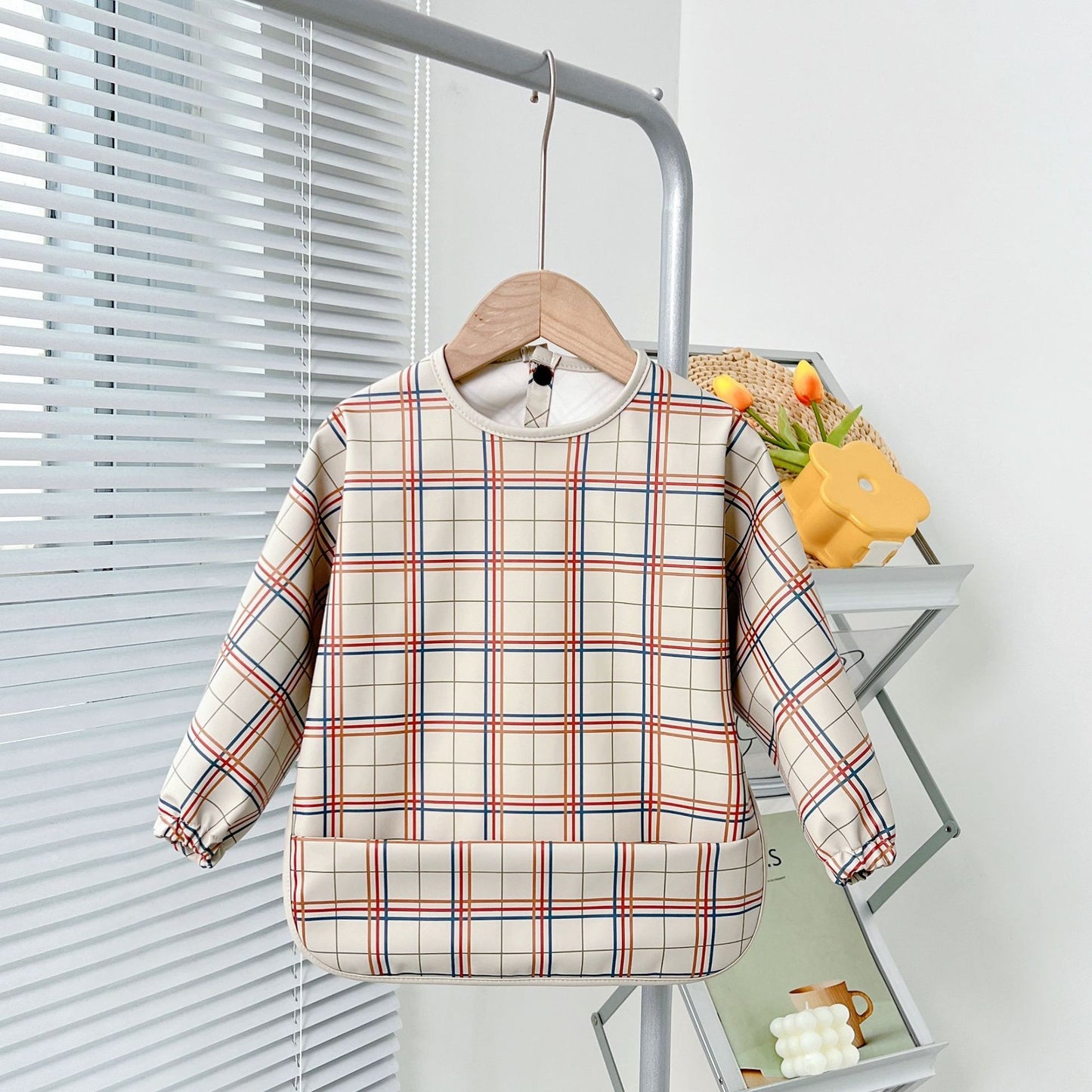 New Children's Waterproof Inside-out Wear Anti-dirty Overclothes